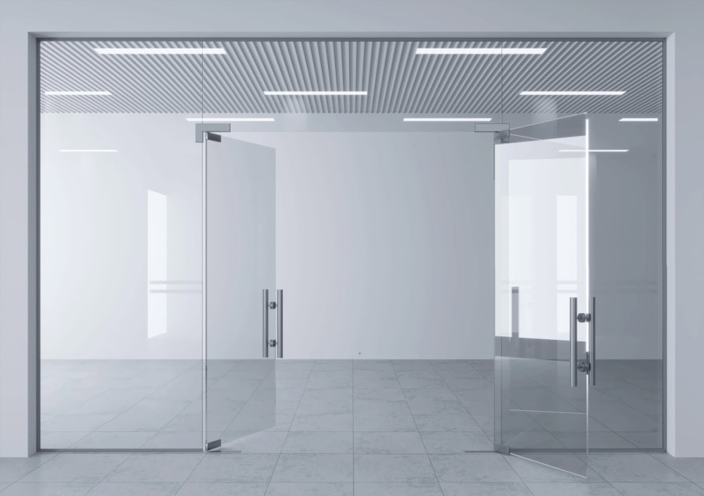 Frameless Glass Partition